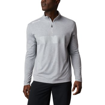 Columbia Omni-Wick Dynamic, Pullover Grises Para Hombre | 971386-SXN